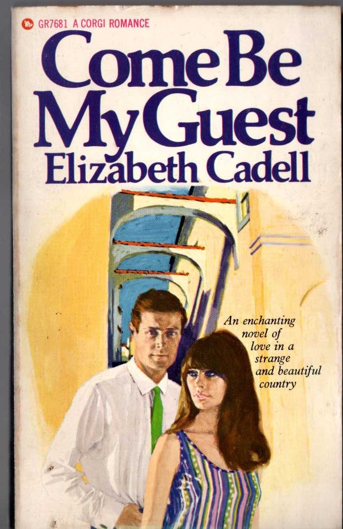 Elizabeth Cadell  COME BE MY GUEST front book cover image