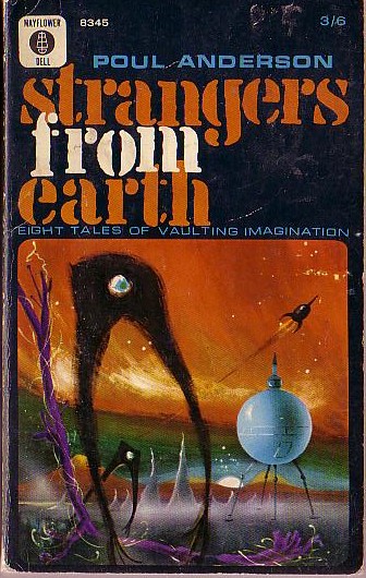 Poul Anderson  STRANGERS FROM EARTH front book cover image