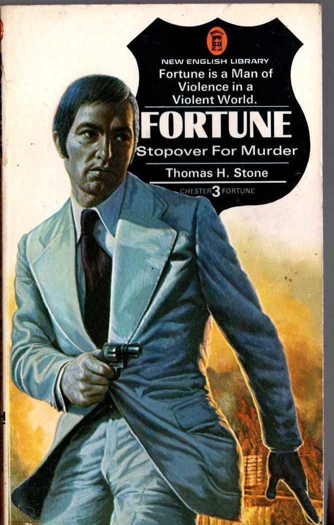 Thomas H. Stone  FORTUNE 3: STOPOVER FOR MURDER front book cover image