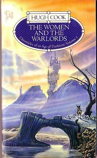 Hugh Cook  THE WOMEN AND THE WARLORDS front book cover image