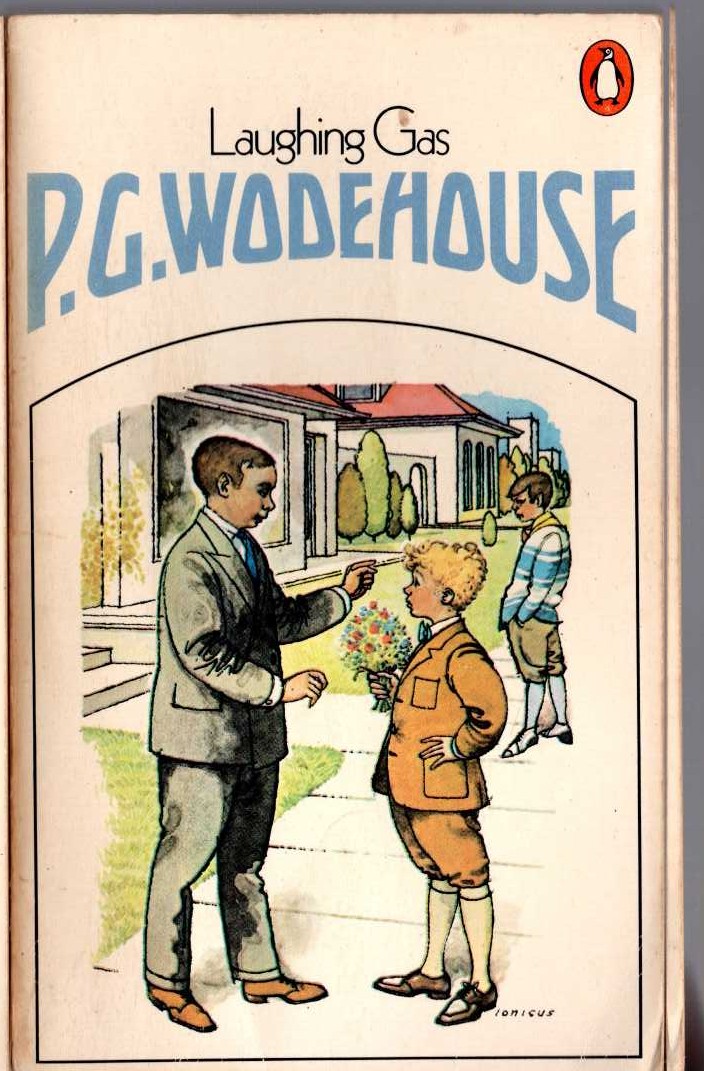 P.G. Wodehouse  LAUGHING GAS front book cover image