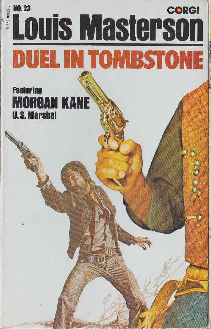 Louis Masterson  DUEL IN TOMBSTONE front book cover image