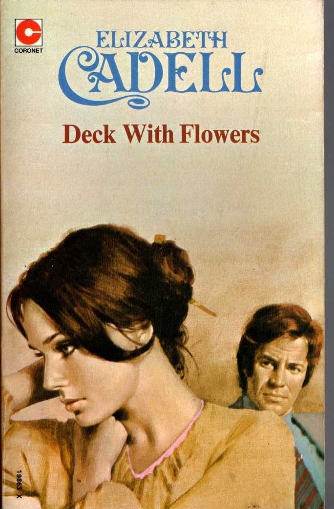 Elizabeth Cadell  DECK WITH FLOWERS front book cover image