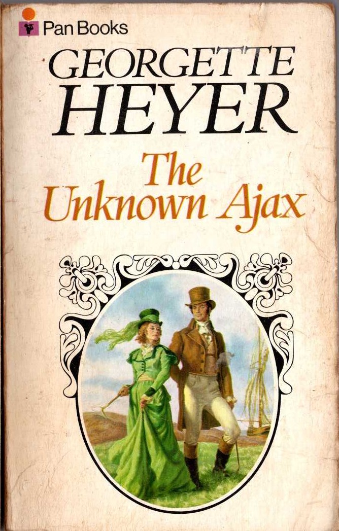 Georgette Heyer  THE UNKNOWN AJAX front book cover image
