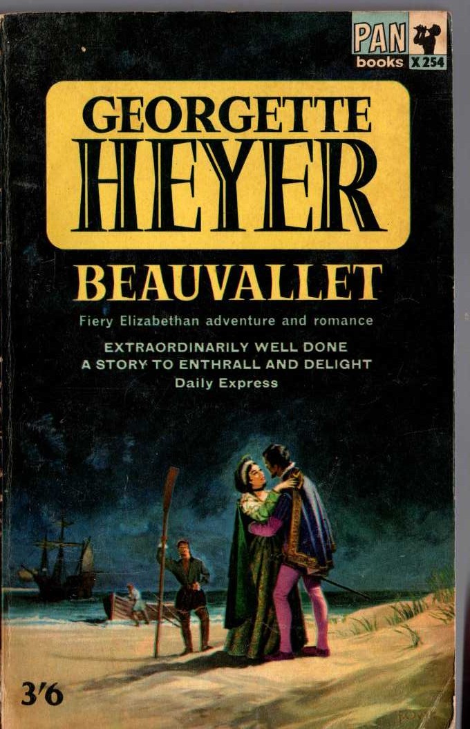 Georgette Heyer  BEAUVALLET front book cover image