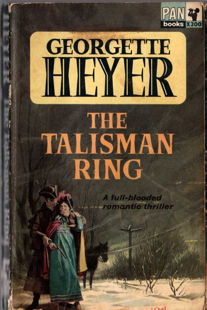 Georgette Heyer  THE TALISMAN RING front book cover image