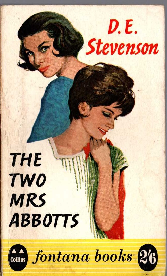D.E. Stevenson  THE TWO MRS ABBOTTS front book cover image