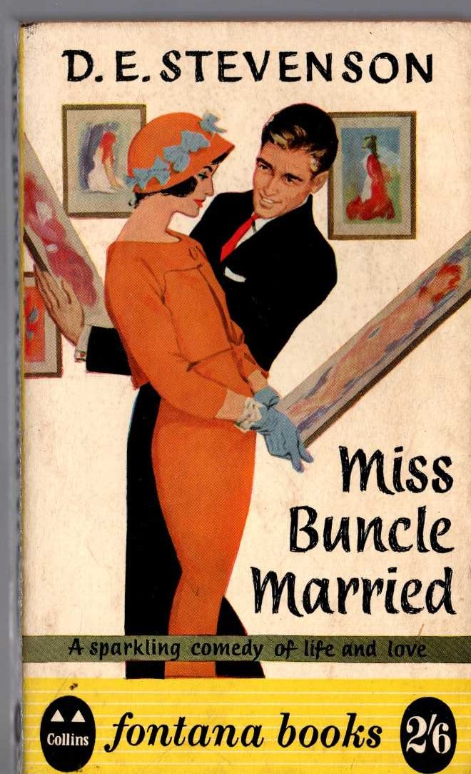D.E. Stevenson  MISS BUNCLE MARRIED front book cover image