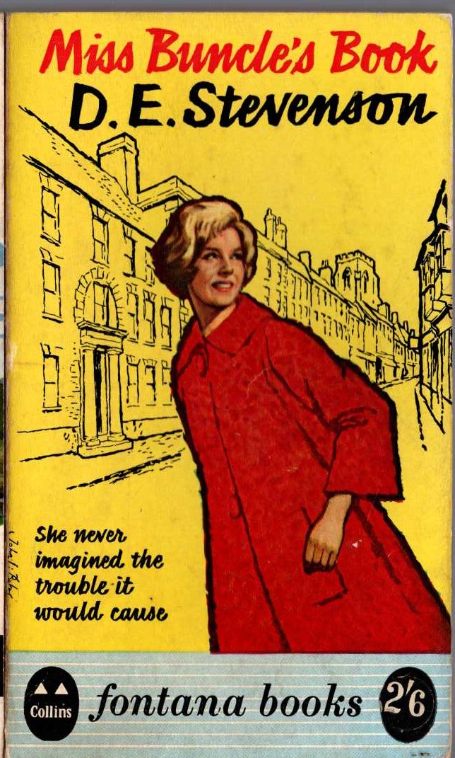 D.E. Stevenson  MISS BUNCLE'S BOOK front book cover image