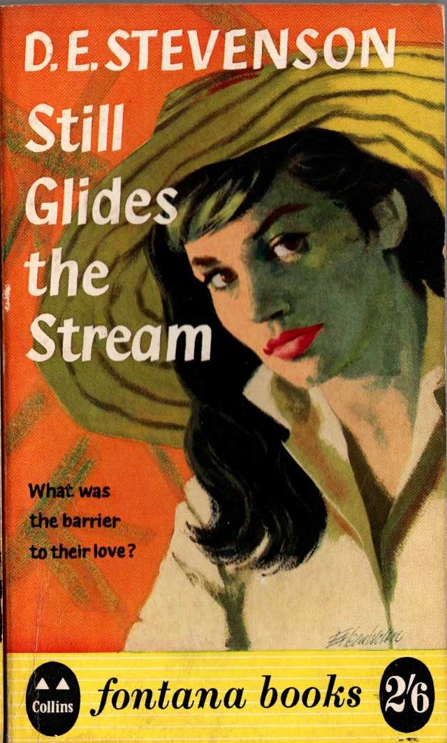 D.E. Stevenson  STILL GLIDES THE STREAM front book cover image
