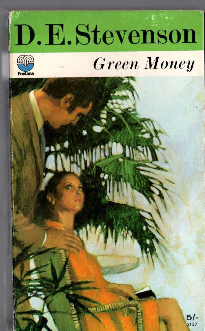 D.E. Stevenson  GREEN MONEY front book cover image