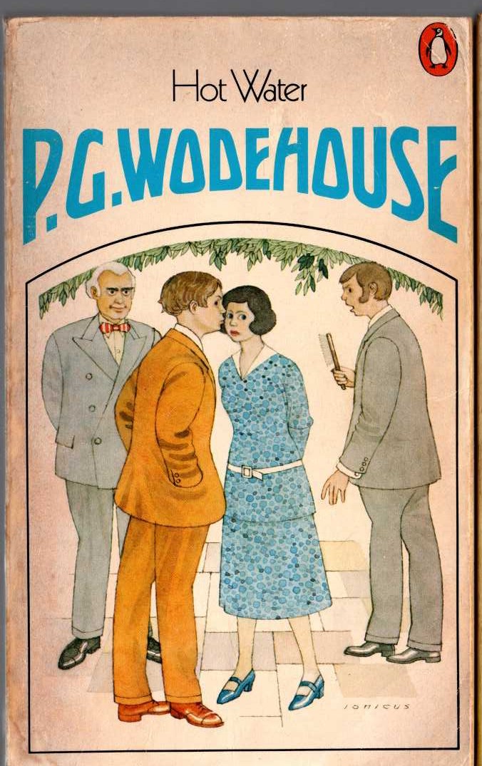 P.G. Wodehouse  HOT WATER front book cover image