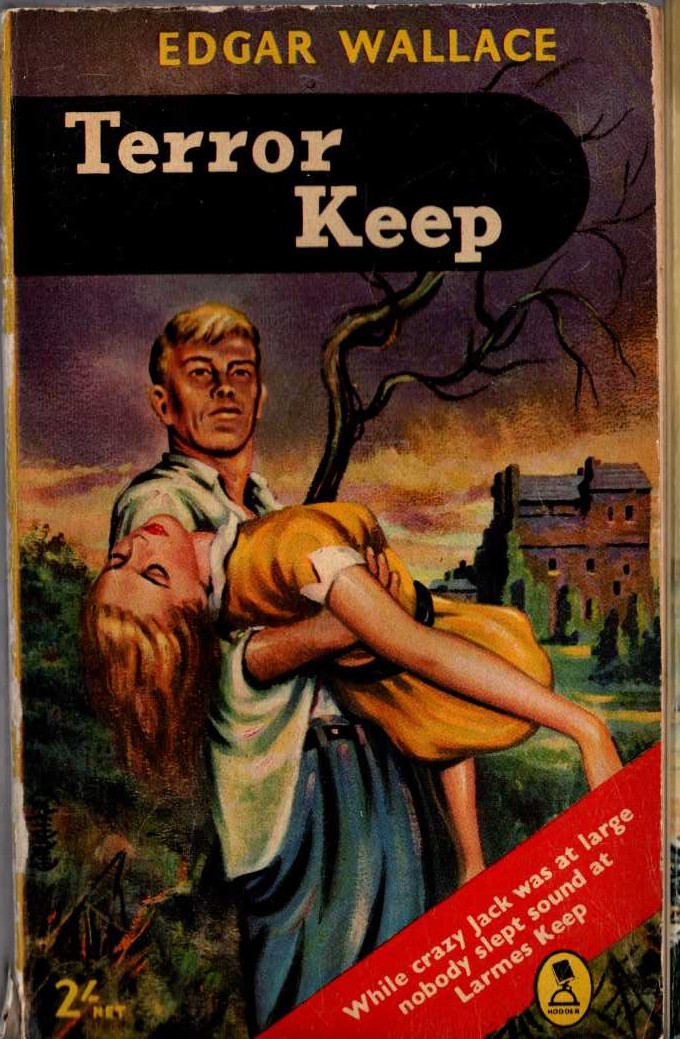 Edgar Wallace  TERROR KEEP front book cover image