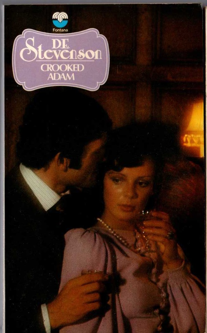 D.E. Stevenson  CROOKED ADAM front book cover image