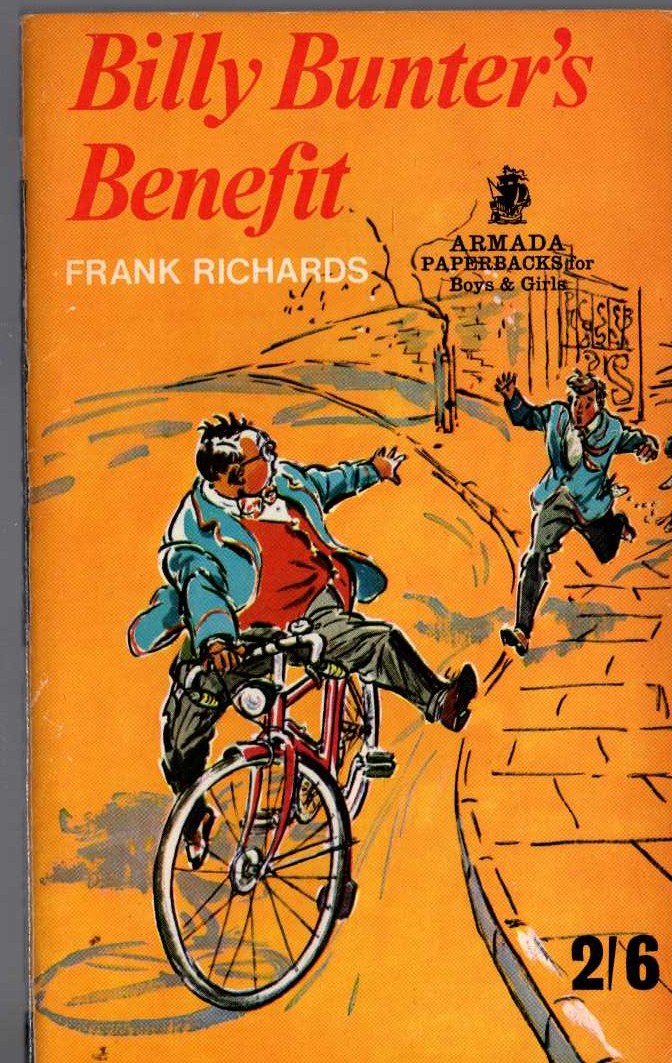 Frank Richards  BILLY BUNTER'S BENEFIT front book cover image