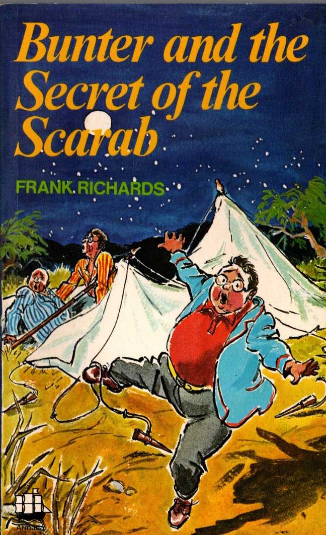 Frank Richards  BUNTER AND THE SECRET OF THE SCARAB front book cover image