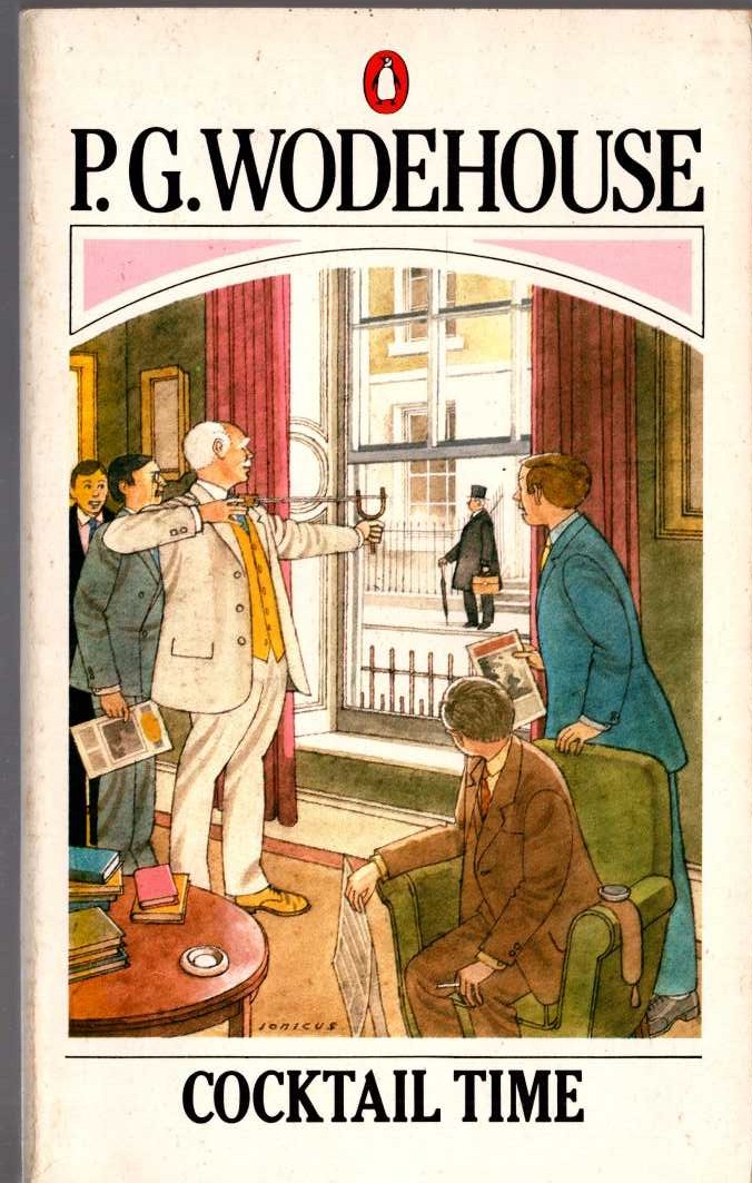 P.G. Wodehouse  COCKTAIL TIME front book cover image