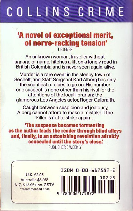 Laurali R. Wright  SLEEP WHILE I SING magnified rear book cover image