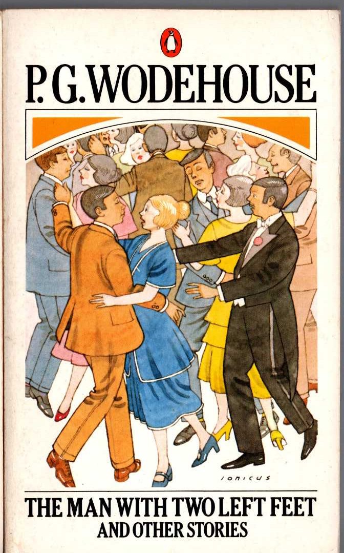 P.G. Wodehouse  THE MAN WITH TWO LEFT FEET and Other Stories front book cover image