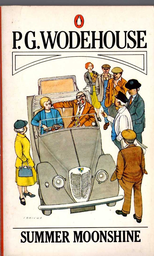 P.G. Wodehouse  SUMMER MOONSHINE front book cover image