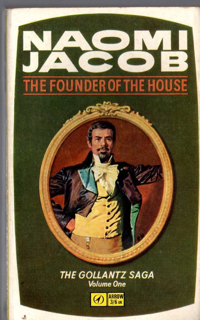 Naomi Jacob  THE FOUNDER OF THE HOUSE front book cover image