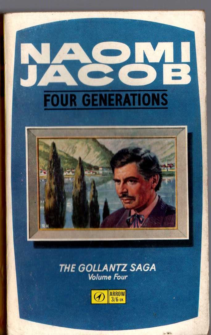 Naomi Jacob  FOUR GENERATIONS front book cover image