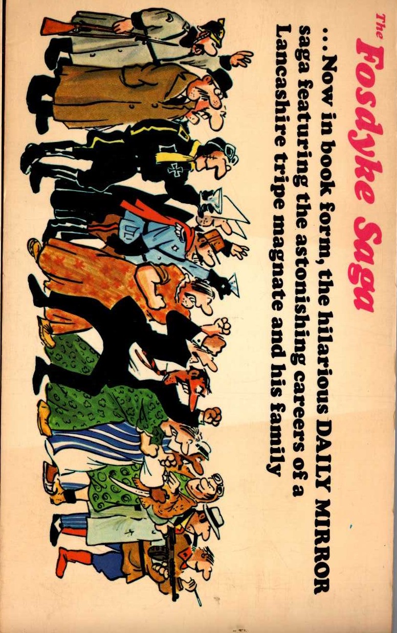 Bill Tidy  FOSDYKE SAGA. Book One (1) magnified rear book cover image