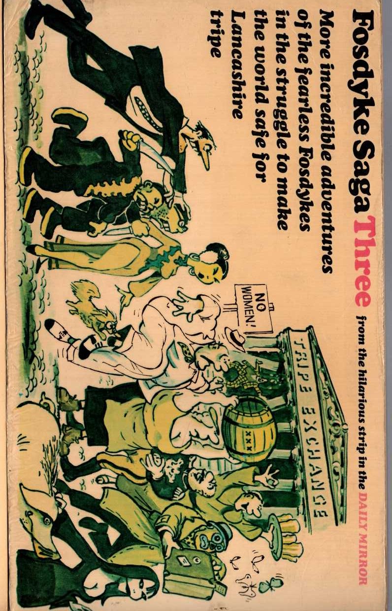 Bill Tidy  FOSDYKE SAGA. Book Three (3) magnified rear book cover image