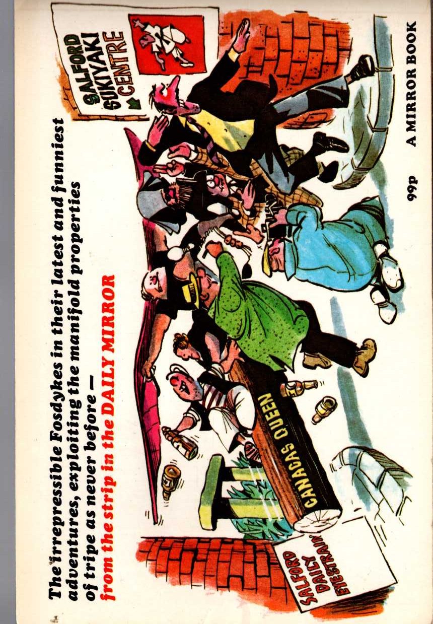Bill Tidy  FOSDYKE SAGA. Book Eight (8) magnified rear book cover image