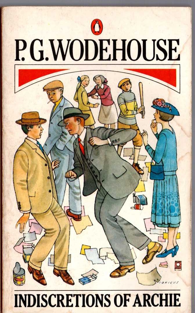 P.G. Wodehouse  INDISCRETIONS OF ARCHIE front book cover image