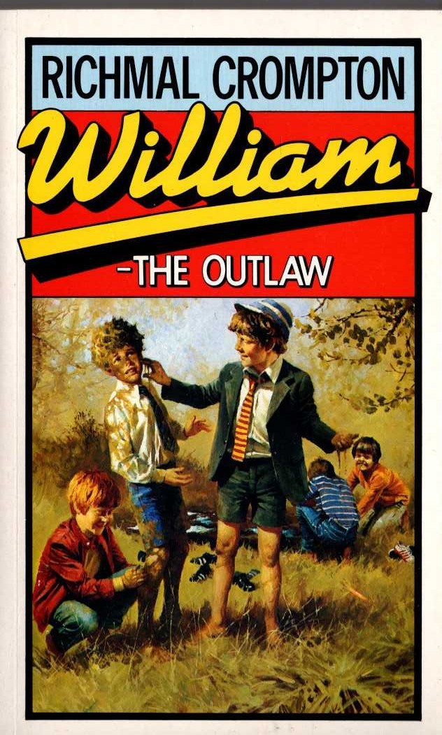 Richmal Crompton  WILLIAM - THE OUTLAW front book cover image