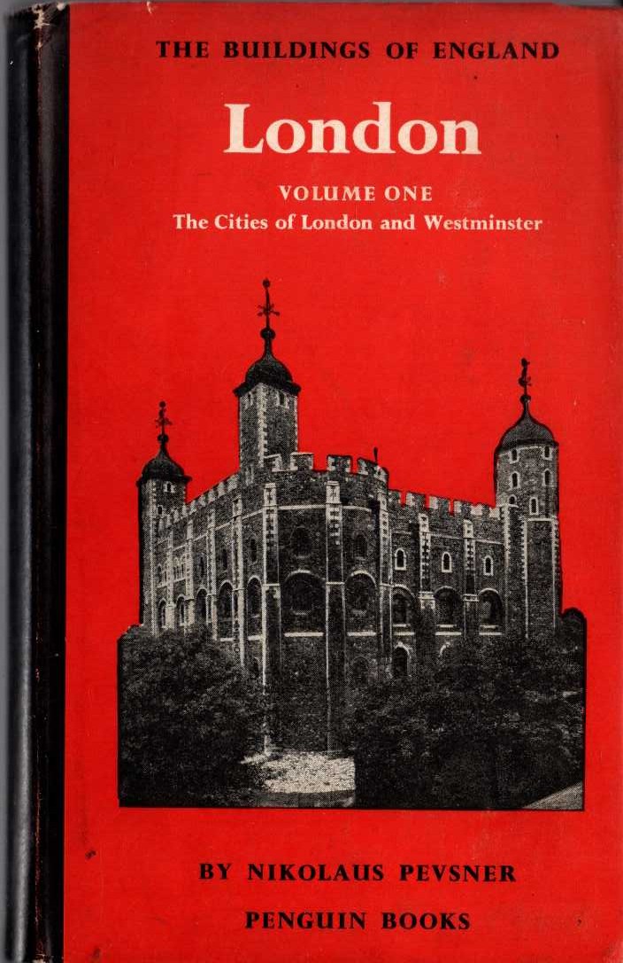 LONDON 1. THE CITIES OF LONDON AND WESTMINSTER (Buildings of England) front book cover image