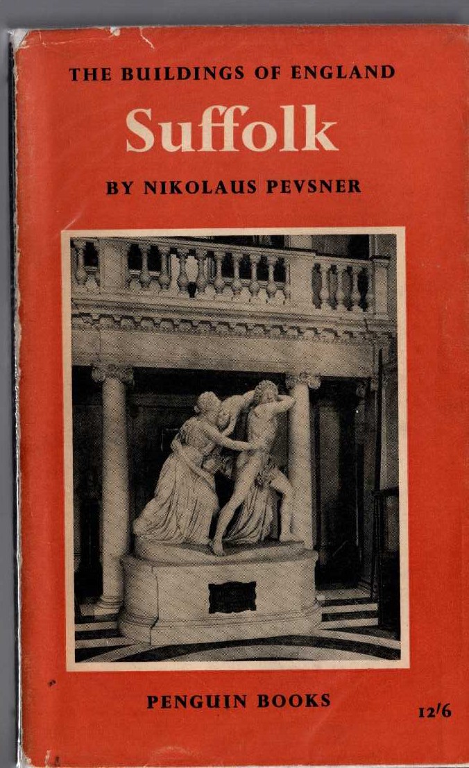 Nikolaus Pevsner  SUFFOLK (Buildings of England) front book cover image