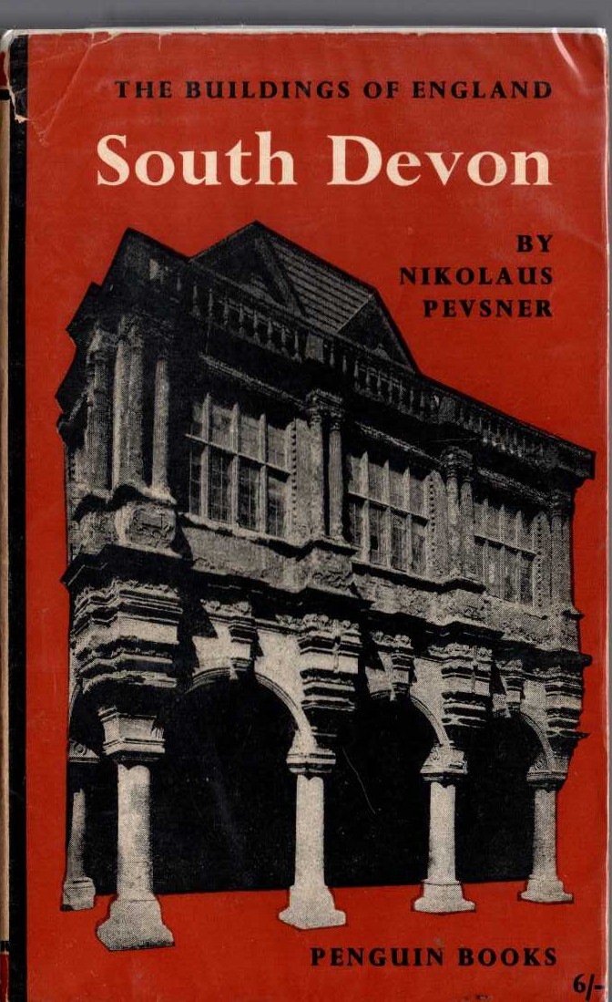 Nikolaus Pevsner  SOUTH DEVON (Buildings of England) front book cover image