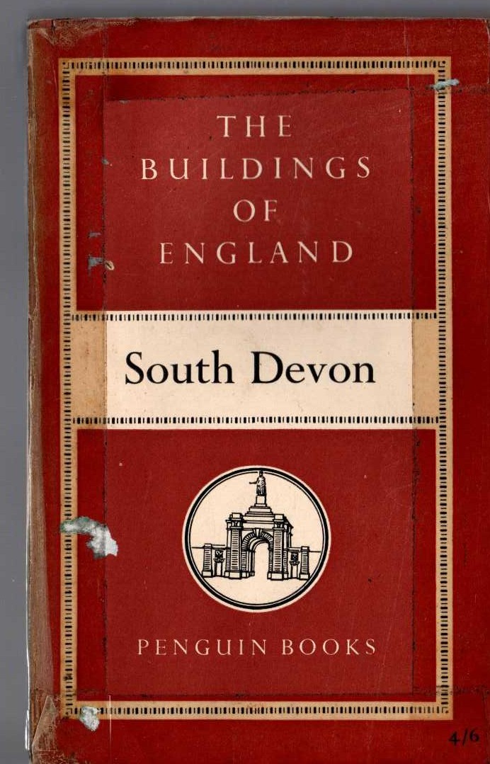 Nikolaus Pevsner  SOUTH DEVON (Buildings of England) front book cover image