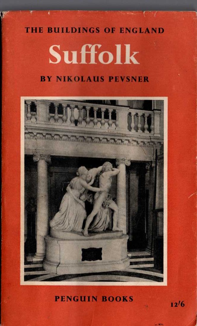 Nikolaus Pevsner  SUFFOLK (Buildings of England) front book cover image
