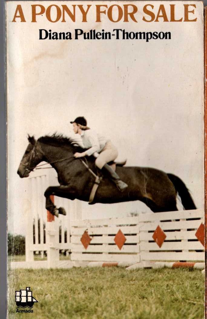 Diana Pullein-Thompson  A PONY FOR SALE front book cover image