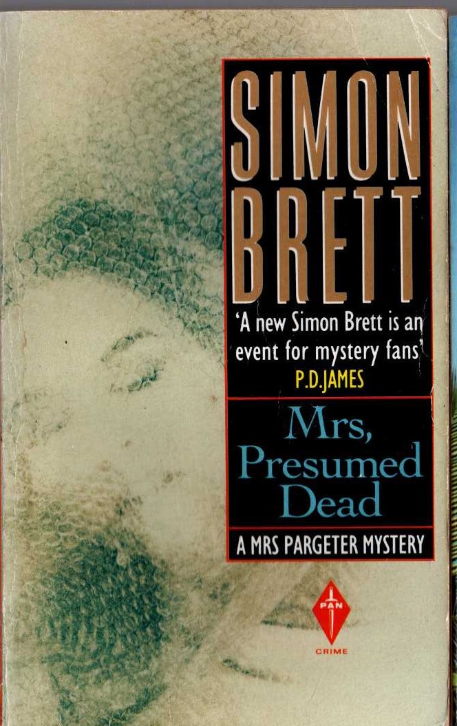 Simon Brett  MRS, PRESUMED DEAD front book cover image