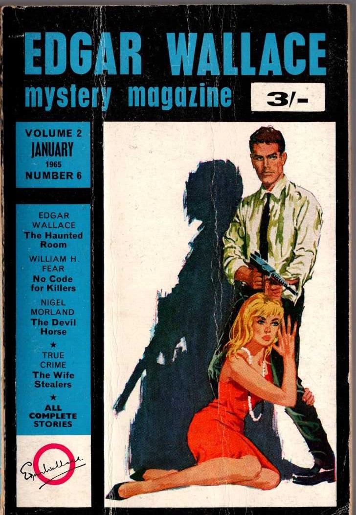 Various   EDGAR WALLACE MYSTERY MAGAZINE. No.6 Volume 2. January 1965 front book cover image