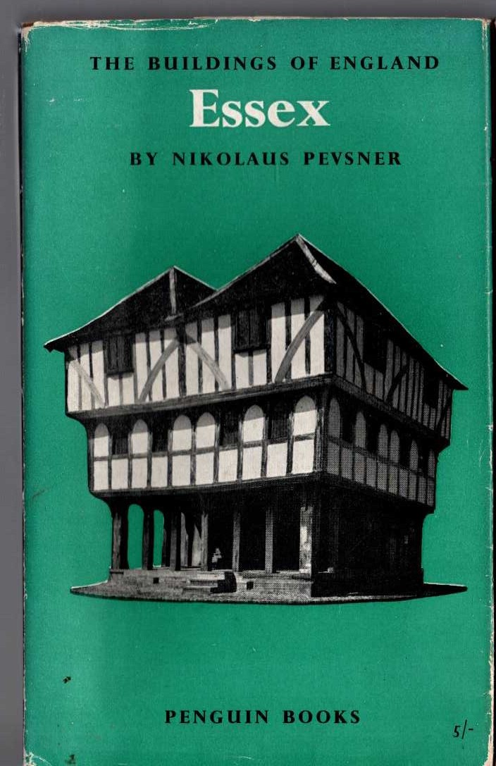 Nikolaus Pevsner  ESSEX (Buildings of England) front book cover image