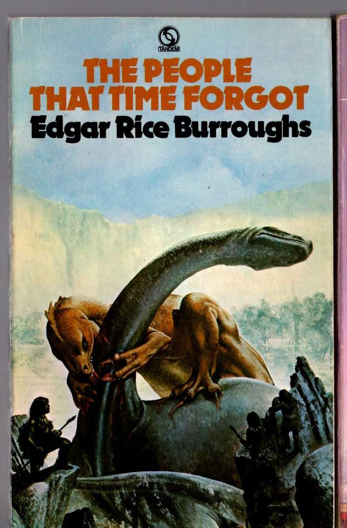 Edgar Rice Burroughs  THE PEOPLE THAT TIME FORGOT front book cover image