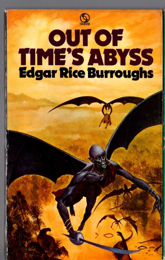 Edgar Rice Burroughs  OUT OF TIME'S ABYSS front book cover image