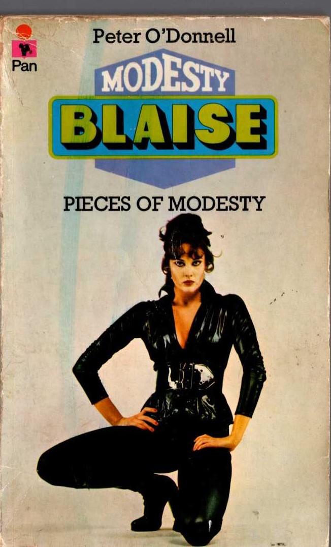 Peter O'Donnell  PIECES OF MODESTY front book cover image