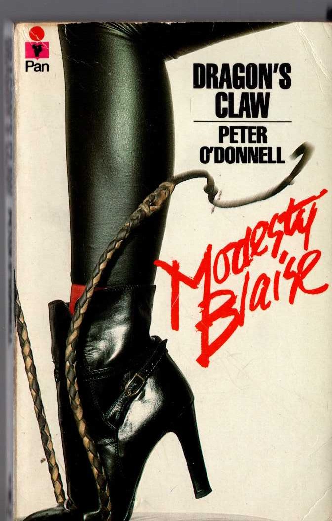 Peter O'Donnell  DRAGON'S CLAW front book cover image