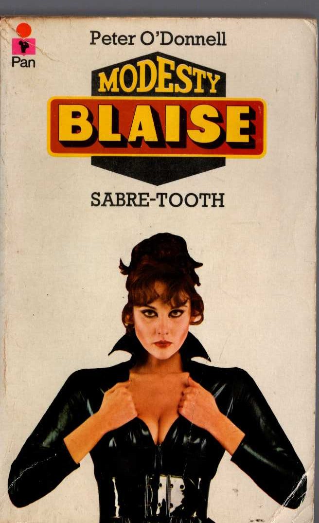 Peter O'Donnell  SABRE-TOOTH front book cover image