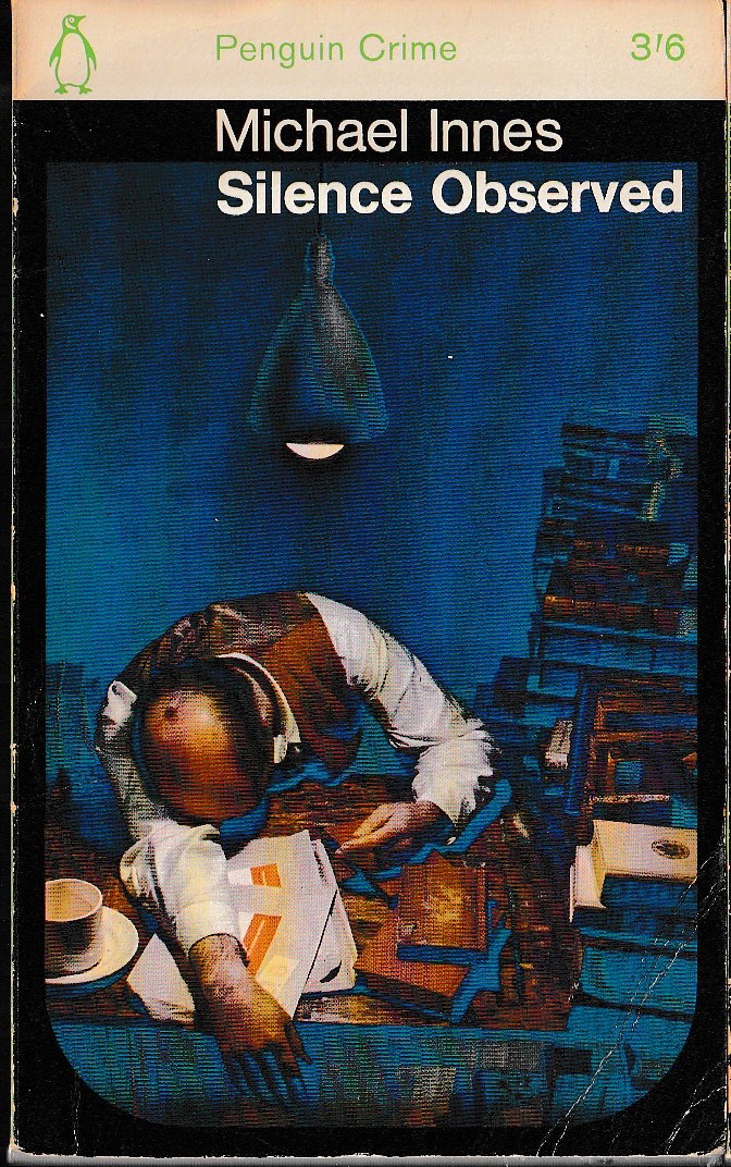 Michael Innes  SILENCE OBSERVED front book cover image