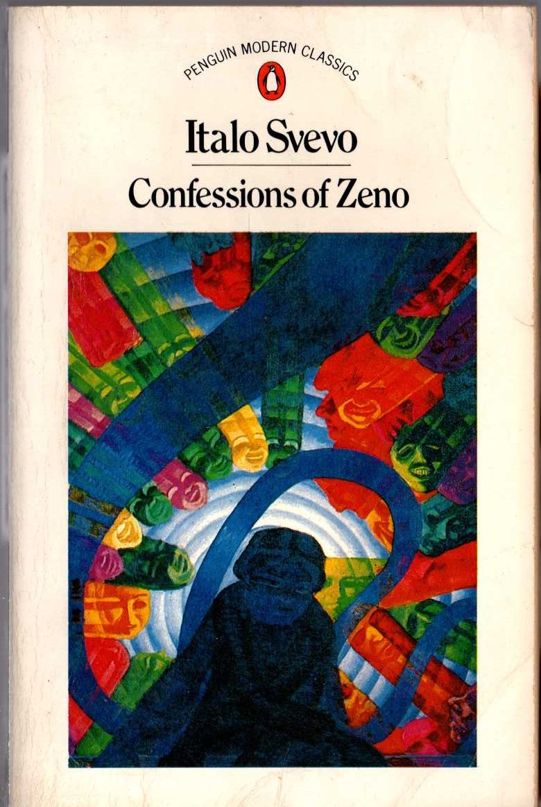 Italo Svevo  CONFESSIONS OF ZENO front book cover image