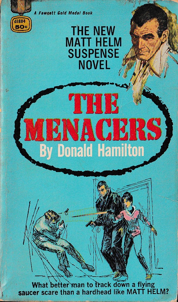 Donald Hamilton  THE MENACERS front book cover image