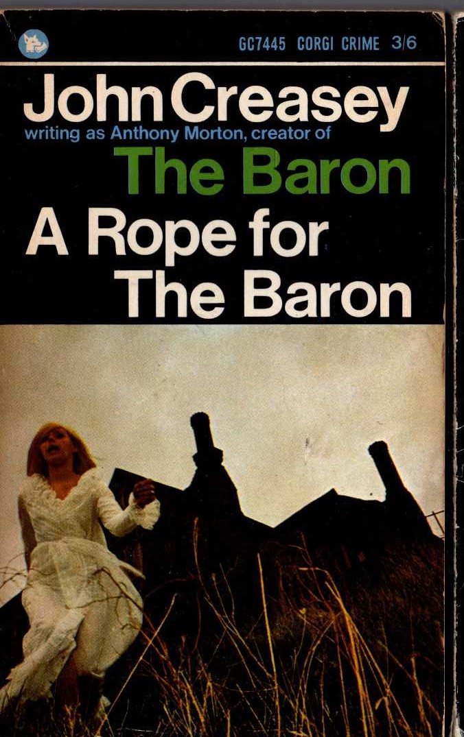 Anthony Morton  A ROPE FOR THE BARON front book cover image