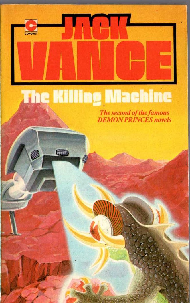 Jack Vance  THE KILLING MACHINE front book cover image